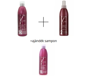 FarmaVita K.Liss Restructuring csomag: (Conditioner 250ml+Keratin spray  250ml+Ajándék sampon 250ml) főképe